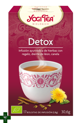 Detox 17 bolsitas de infusión YOGI TEA®