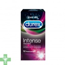 Durex Intense Orgasmic 12 preservativos 