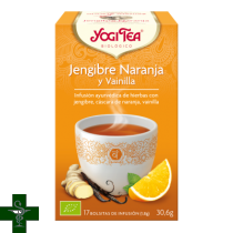 Jengibre Naranja y Vainilla YOGI TEA® 17 bolsitas 